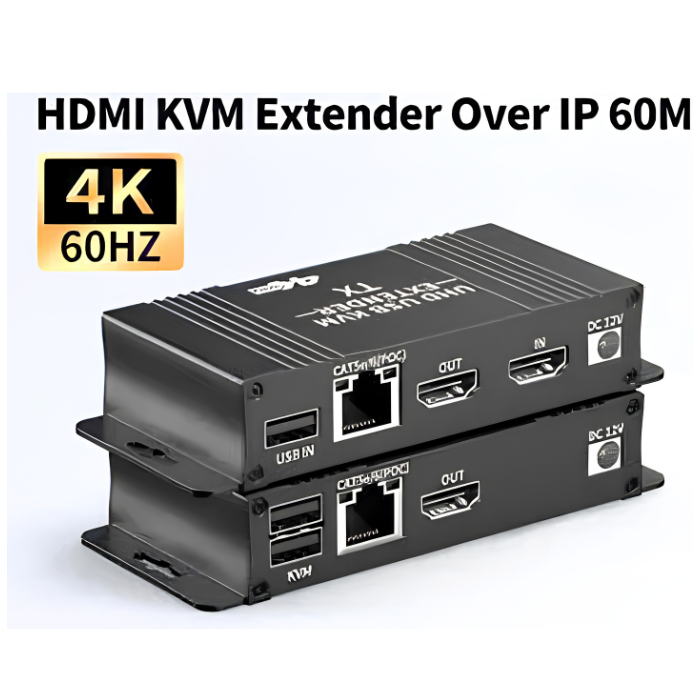 HDMI EXTENDER 4K 60HZ 50M CAT5e/Cat6